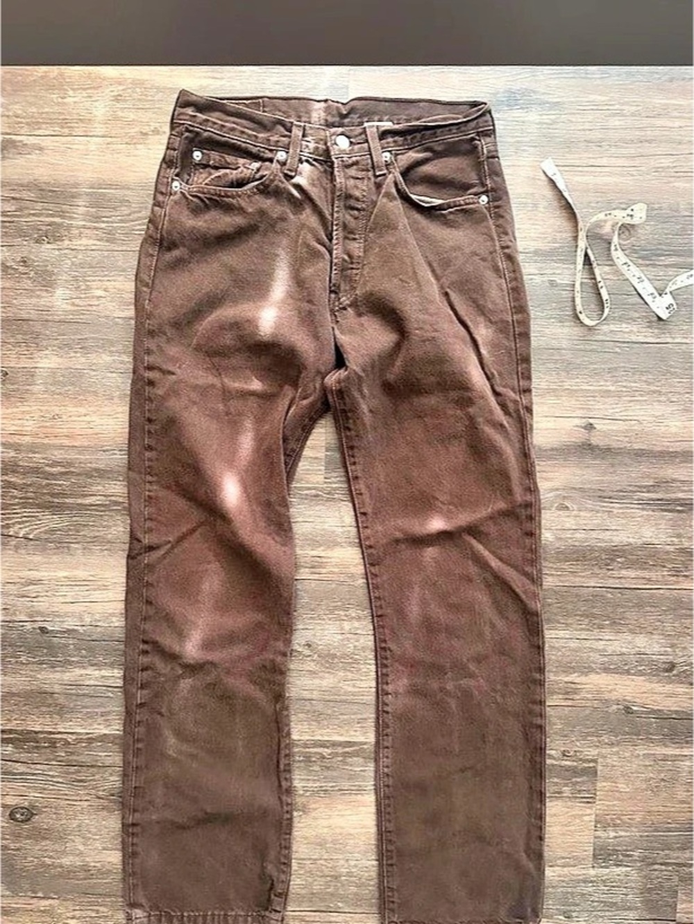 Mudd Brown Straight Leg Jeans Size 7